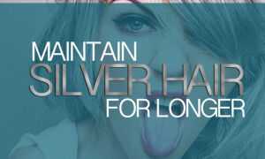 Maintain Silver Hair Longer With These Routines