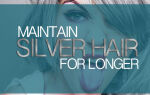 Maintain Silver Hair Longer With These Routines