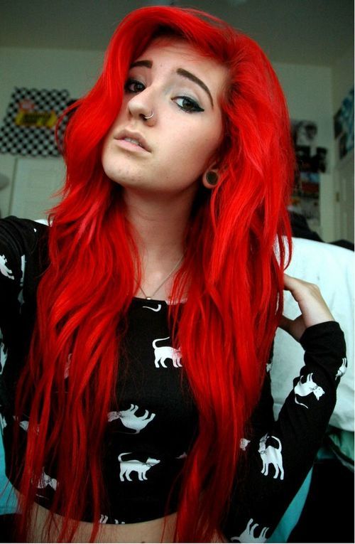 flame red hair color