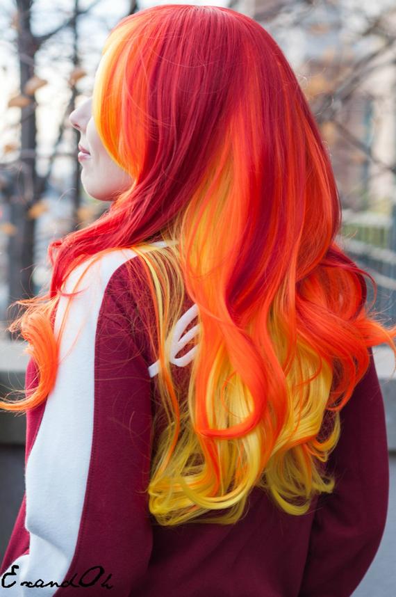 Rock Your Hair with Sunset Colors