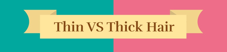 thick vs thin hair